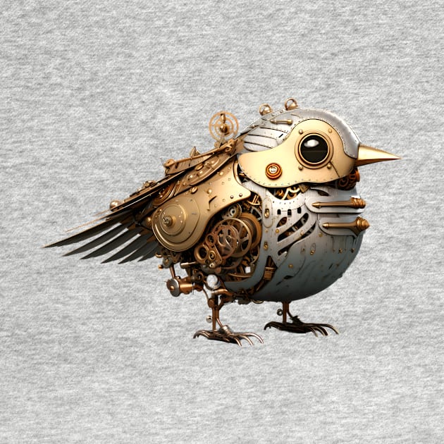 Steampunk Bird by Radibor78